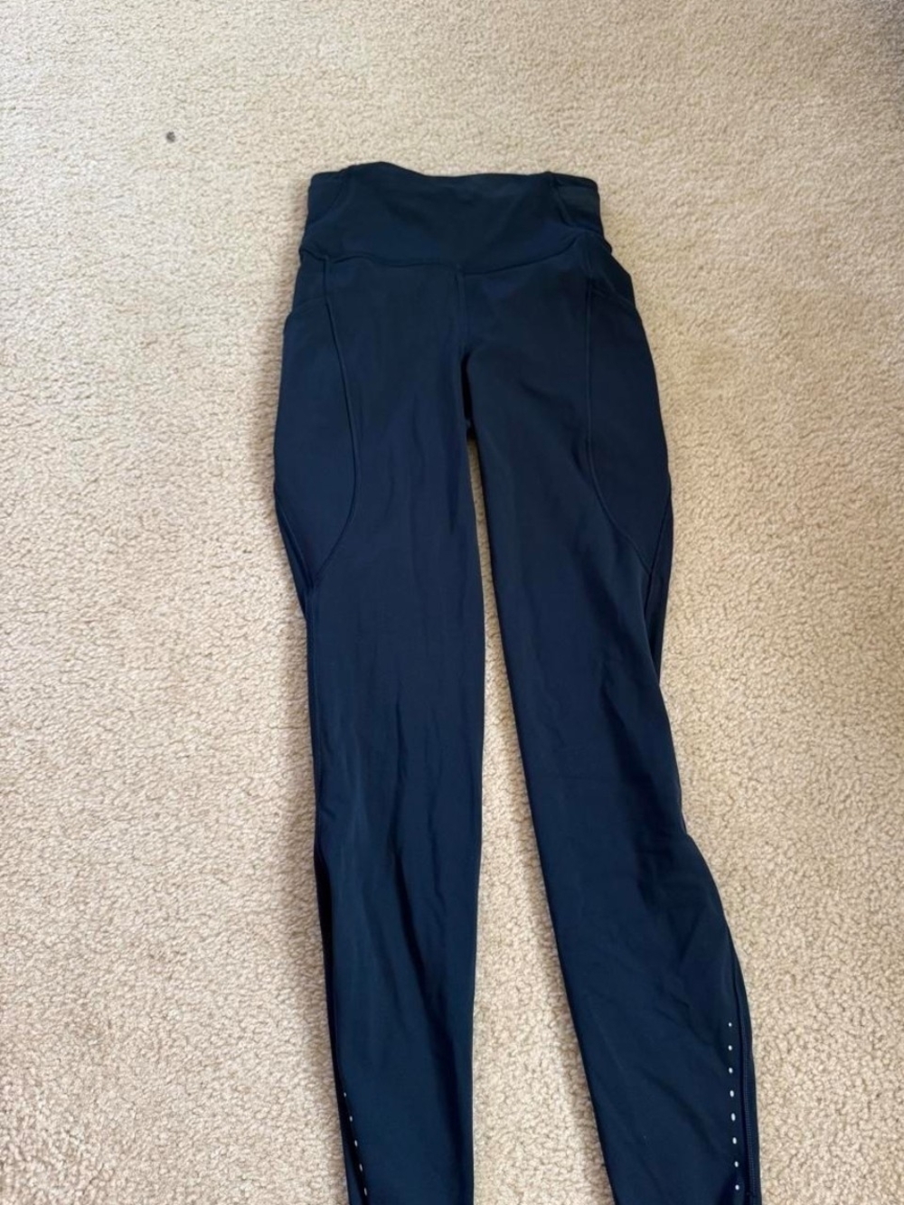 lululemon athletica Navy High-Rise Performance Leggings